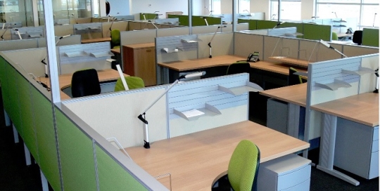 McCloud office furniture work