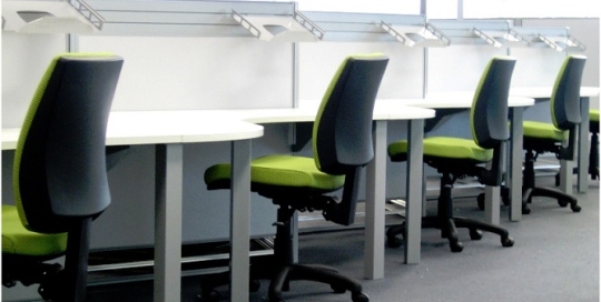 Optus office furniture work