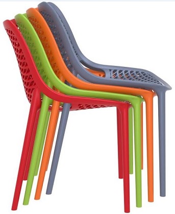 Flow Indoor or Outdoor Chair without Arms