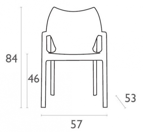 Pisa Indoor or Outdoor Chair