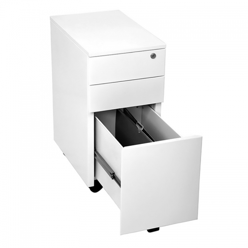 Alessi Narrow Metal Mobile Drawer Unit Range