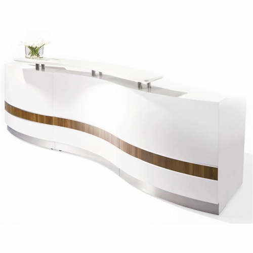 Sleek Reception Counter Desk