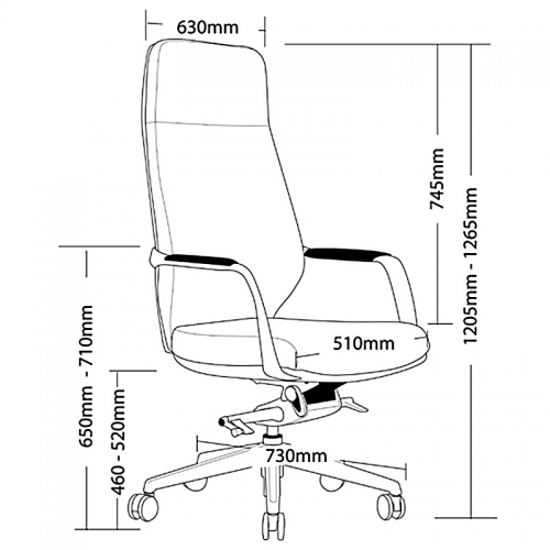 Ella High Back Executive Chair