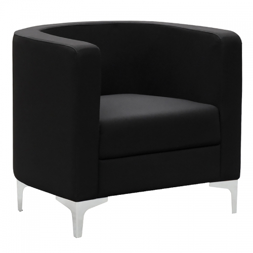 Dima Tub Chair, Black