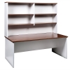 Martina Straight Desk and Open Hutch Unit