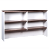 Martina Sliding Door Credenza and Open Hutch Unit