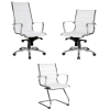 Kelsey Executive Chair, Black Leather