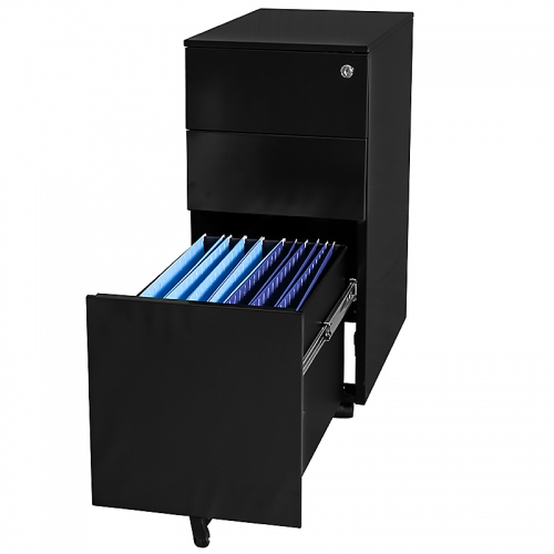 Agile Narrow Metal Mobile Drawer Unit