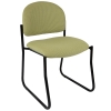 Fitzy Sled Frame Visitor Chair, Available in 17 Fabric Colours