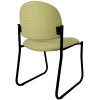 Fitzy Sled Frame Visitor Chair, Available in 17 Fabric Colours