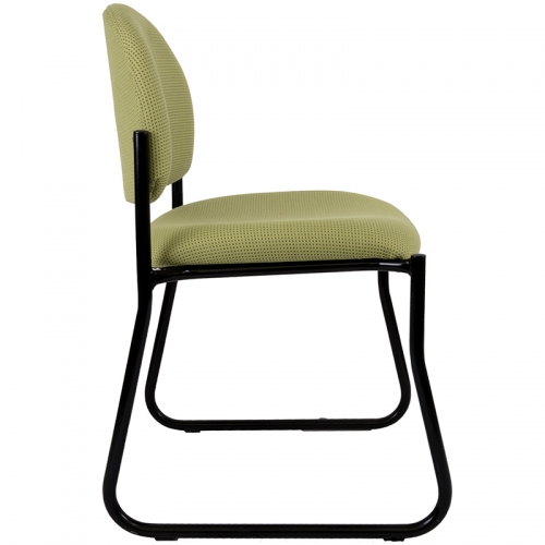 Fitzy Sled Frame Visitor Chair, Available in 17 Fabric Colours