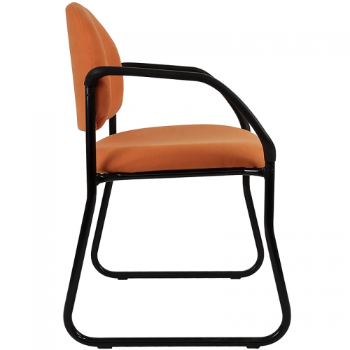 Fitzy Sled Frame Visitor Chair, Available in 17 Fabric Colours