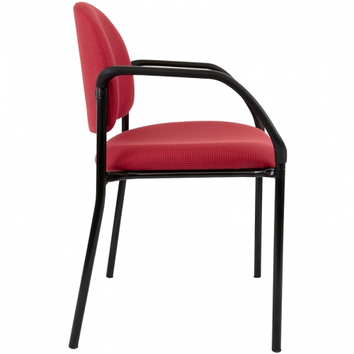Fitzy 4 Leg Visitor Chair, Available in 17 Fabric Colours