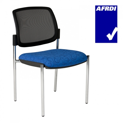 Jenson Mesh Back Visitor Chair Available in 6 Mesh Back Colours