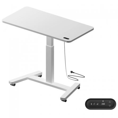 Agile Personal Portable Electric Push Button Sit Stand Height Adjustable Desk