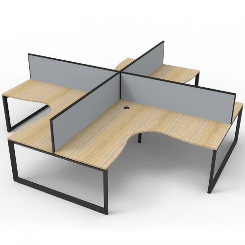 Effect Loop Leg 4 Way Corner Workstation