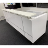 Urban Reception Counter Desk, Gloss White