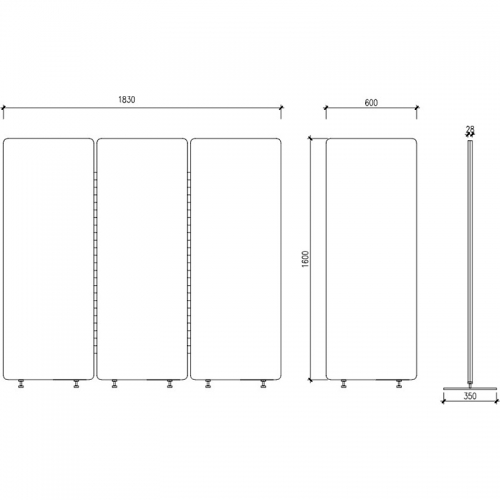 Zippy Room Divider Screen