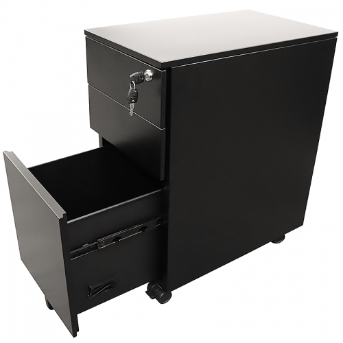 Alessi Narrow Metal Mobile Drawer Unit Range