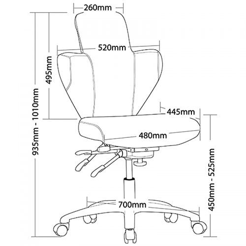 Dixie Industrial Chair