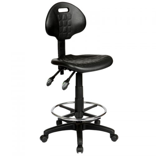 Elke Industrial Drafting Chair