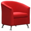 Beta Tub Chair, Red Fabric