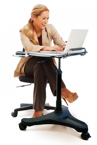 Elev8 Personal Mobile Sit Stand Desk