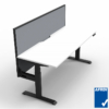 Versatile Pro Electric Push Button Sit Stand Height Adjustable Desk